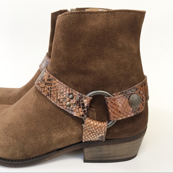 ARTISAN BY ZIGI “Layza” Booties in Brown Suede Size 7.5 NEW - Picture 4 of 8